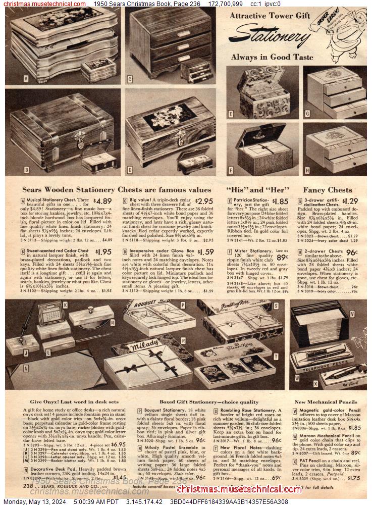 1950 Sears Christmas Book, Page 236