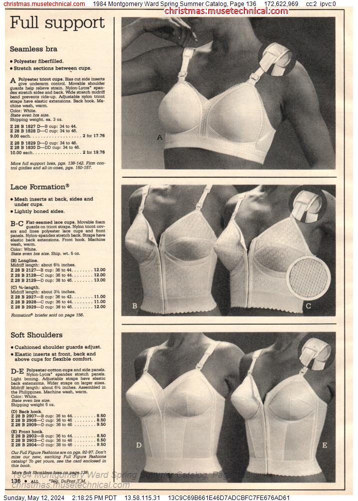 1984 Montgomery Ward Spring Summer Catalog, Page 136