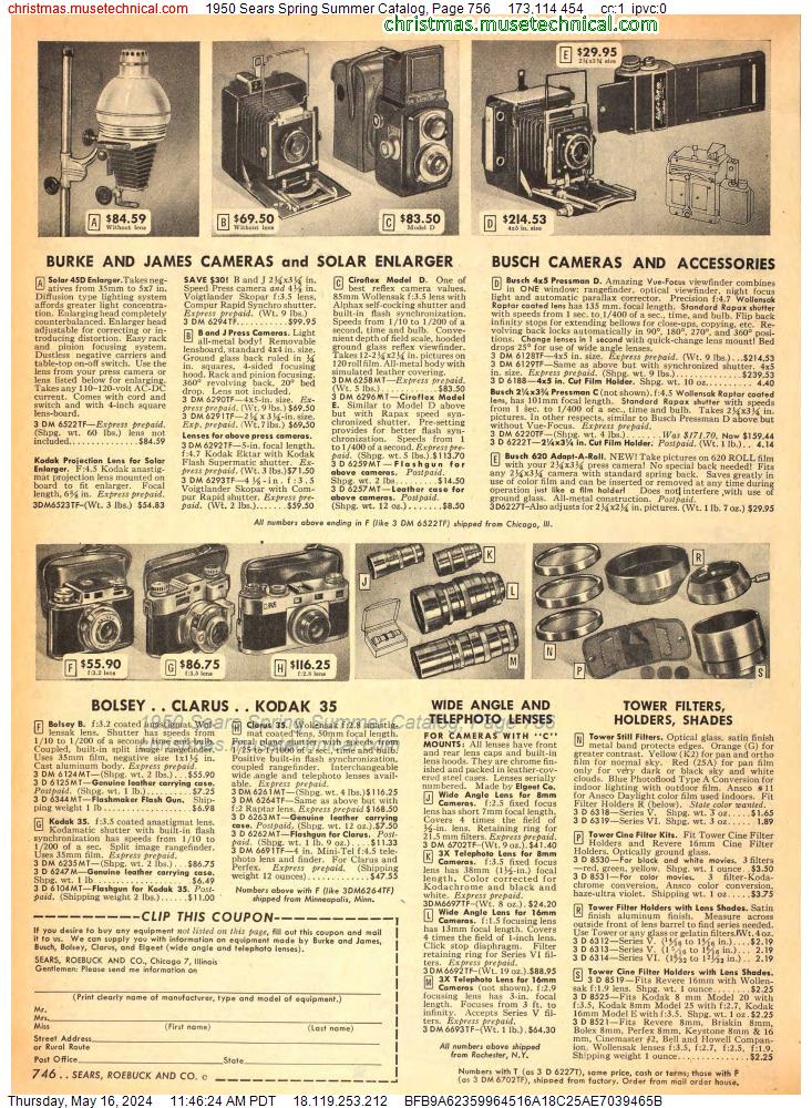 1950 Sears Spring Summer Catalog, Page 756