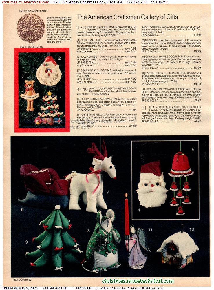1983 JCPenney Christmas Book, Page 364