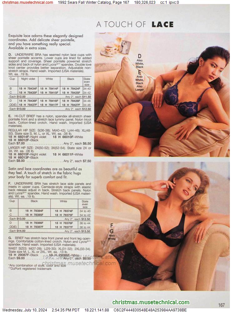 1992 Sears Fall Winter Catalog, Page 167