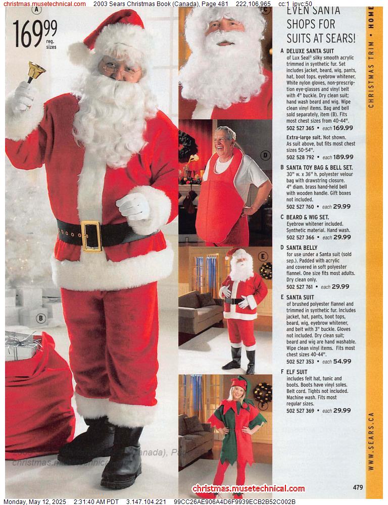 2003 Sears Christmas Book (Canada), Page 481