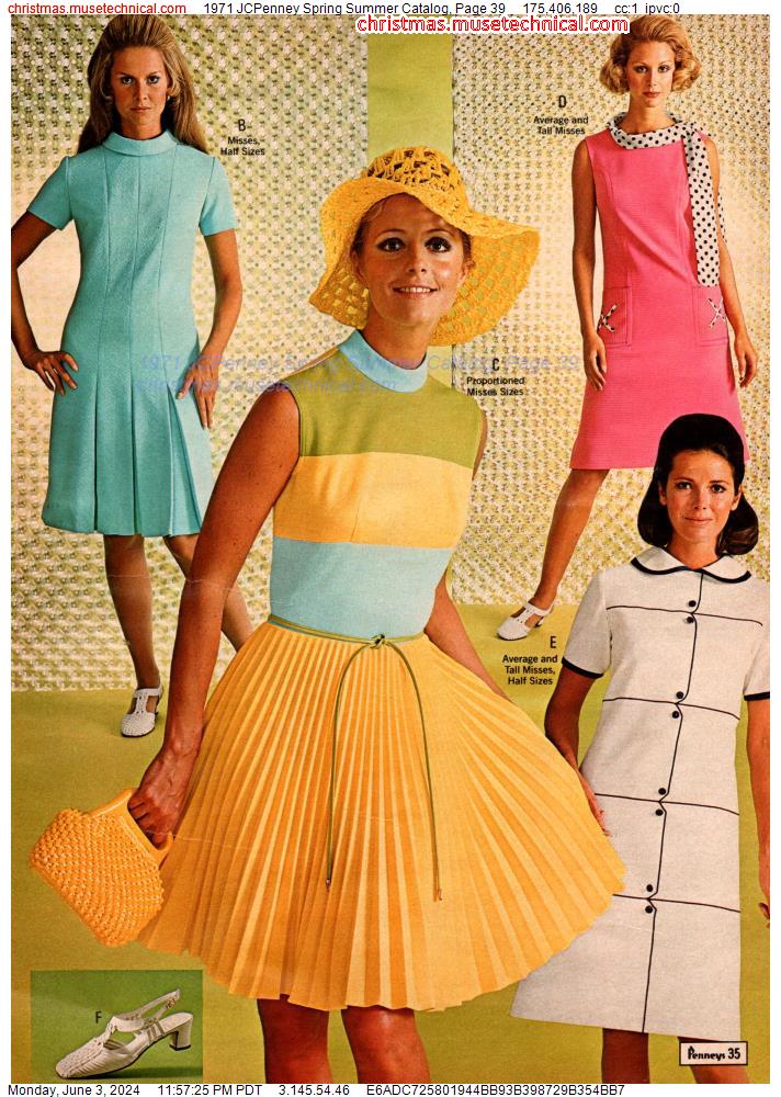 1971 JCPenney Spring Summer Catalog, Page 39