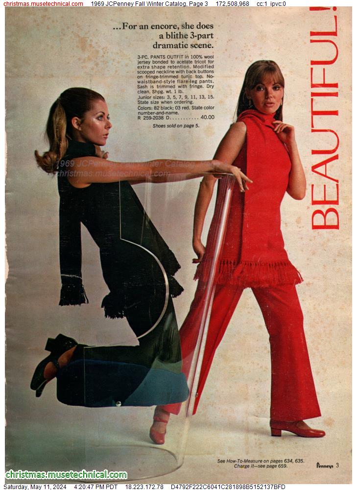 1969 JCPenney Fall Winter Catalog, Page 3