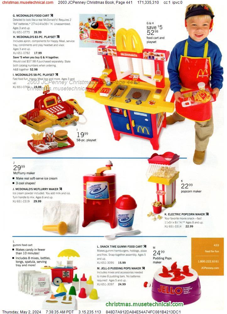 2003 JCPenney Christmas Book, Page 441