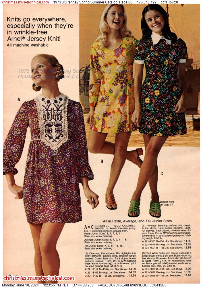 1973 JCPenney Spring Summer Catalog, Page 80