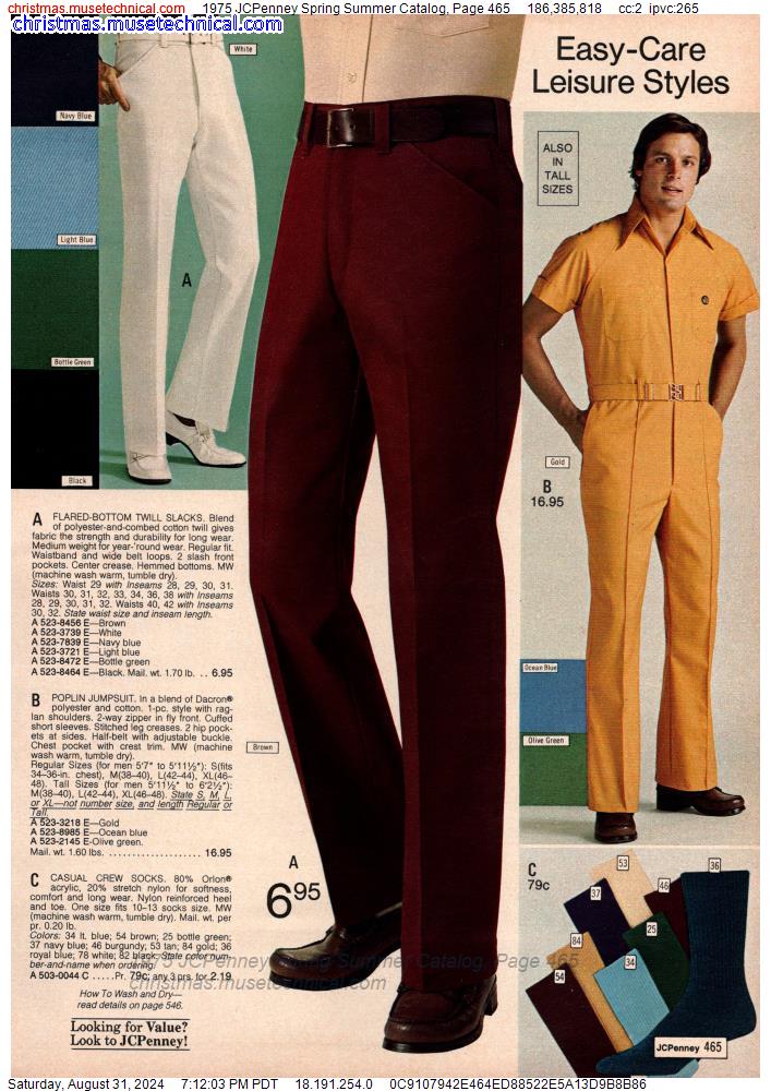 1975 JCPenney Spring Summer Catalog, Page 465