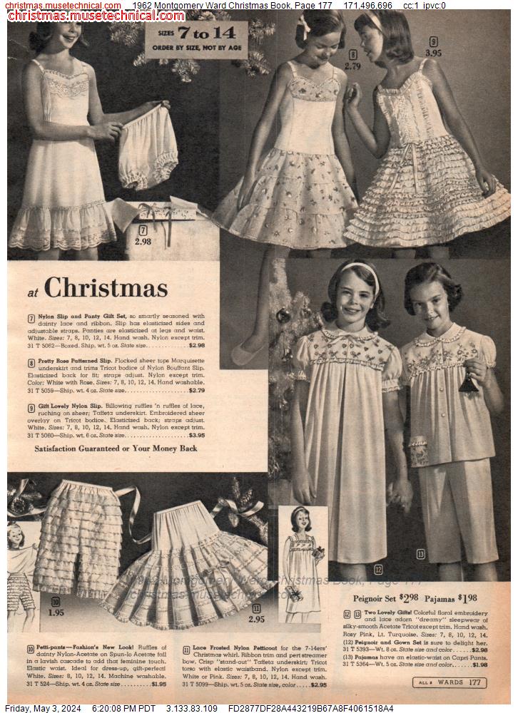 1962 Montgomery Ward Christmas Book, Page 177