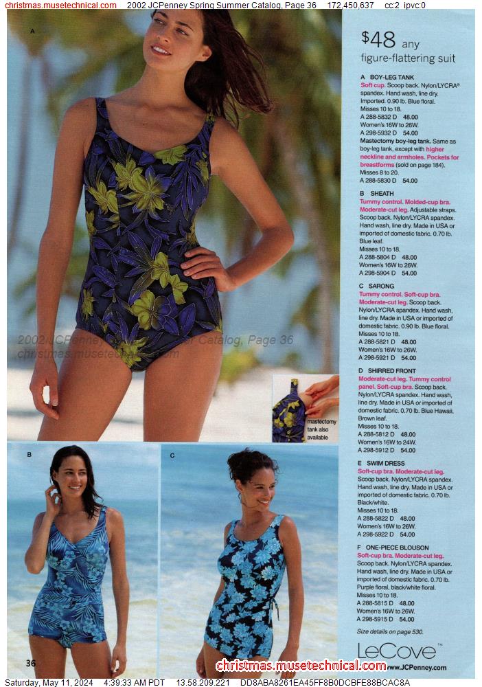2002 JCPenney Spring Summer Catalog, Page 36
