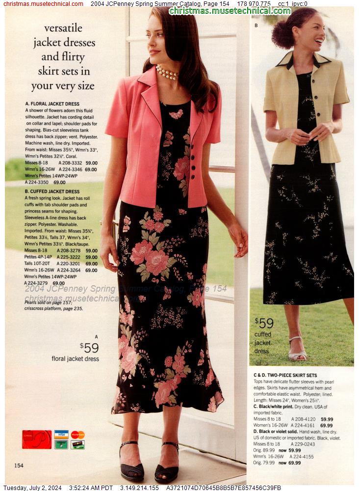 2004 JCPenney Spring Summer Catalog, Page 154
