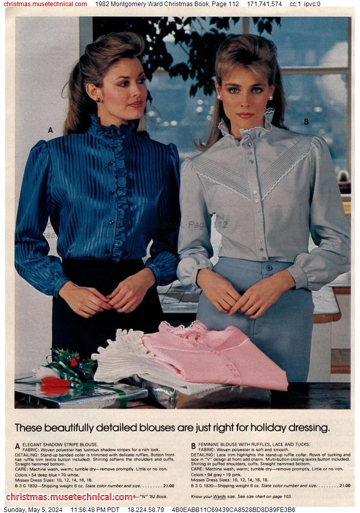 1982 Montgomery Ward Christmas Book, Page 112