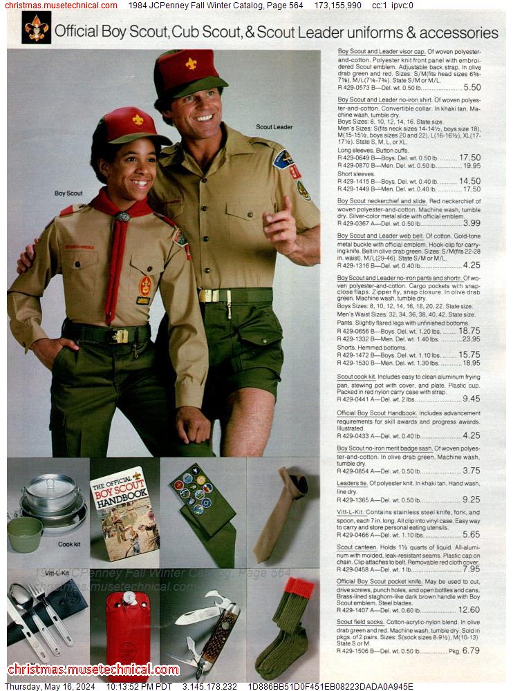 1984 JCPenney Fall Winter Catalog, Page 564