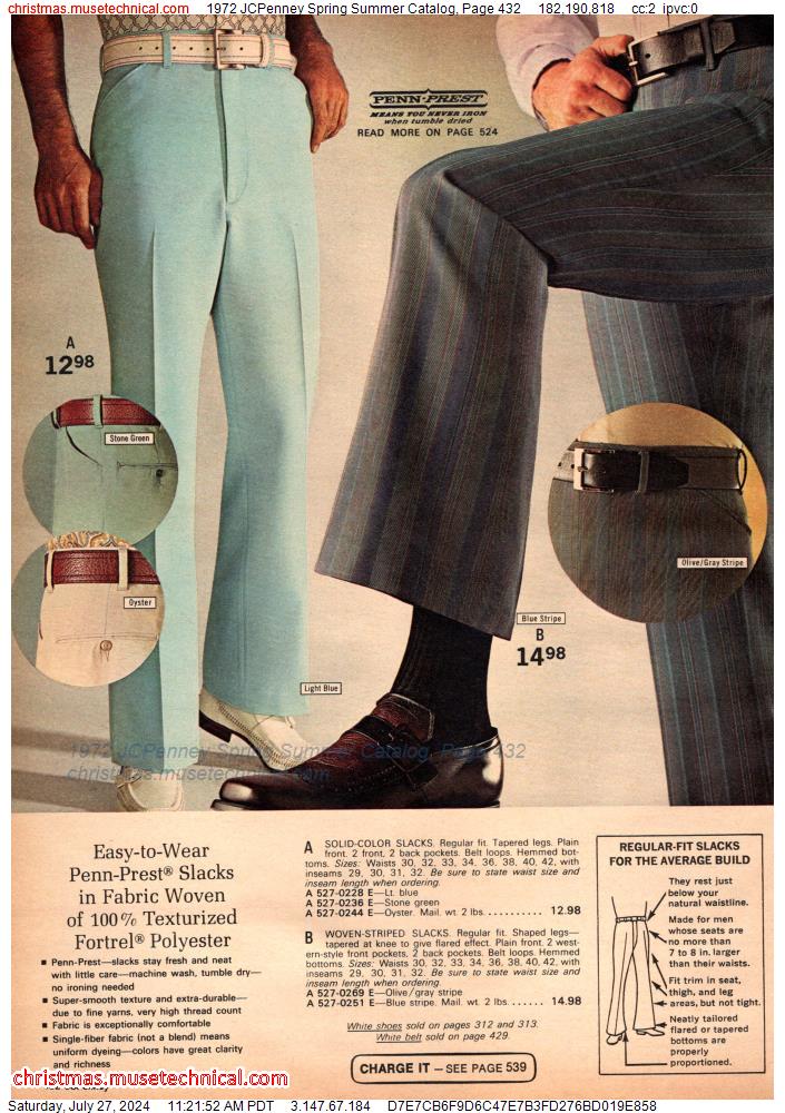 1972 JCPenney Spring Summer Catalog, Page 432