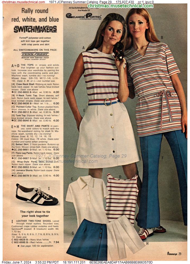 1971 JCPenney Summer Catalog, Page 29