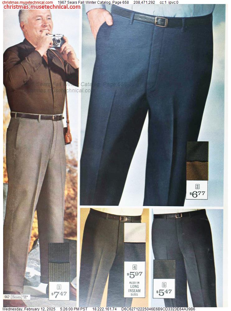 1967 Sears Fall Winter Catalog, Page 658