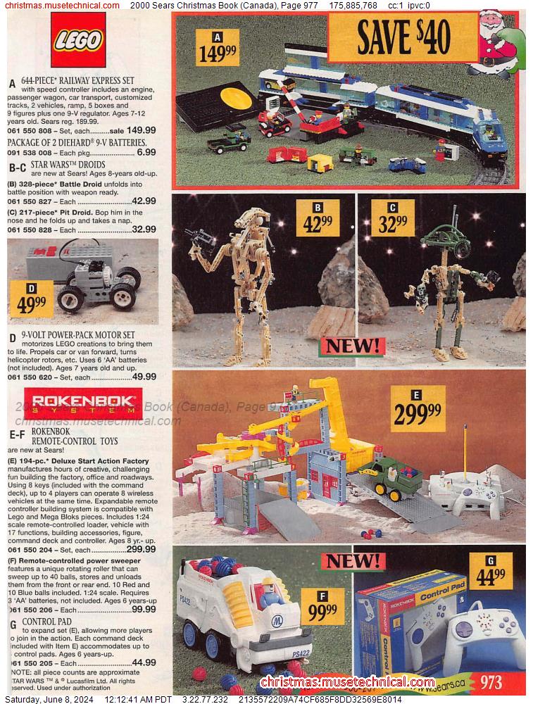 2000 Sears Christmas Book (Canada), Page 977