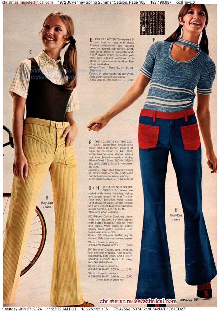 1972 JCPenney Spring Summer Catalog, Page 105