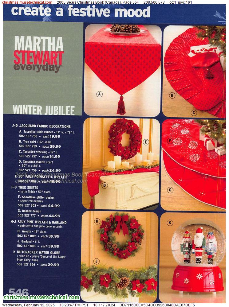 2005 Sears Christmas Book (Canada), Page 554