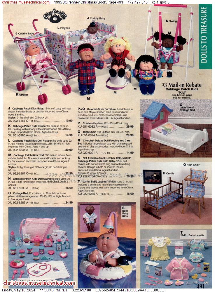 1995 JCPenney Christmas Book, Page 491