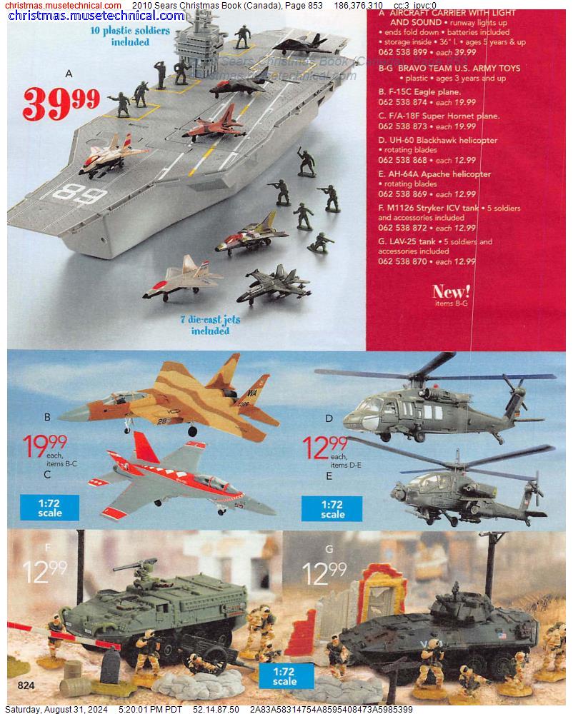 2010 Sears Christmas Book (Canada), Page 853