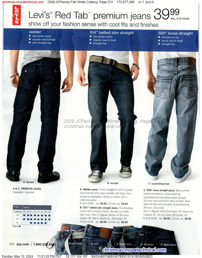 2009 JCPenney Fall Winter Catalog, Page 274