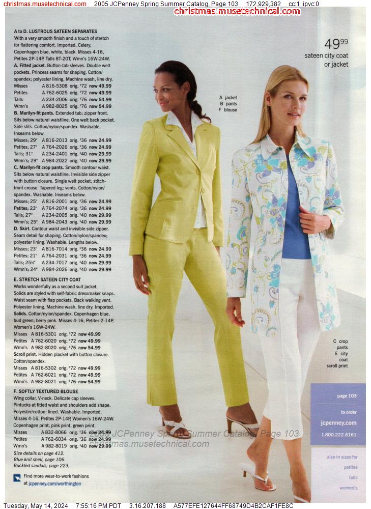 2005 JCPenney Spring Summer Catalog, Page 103