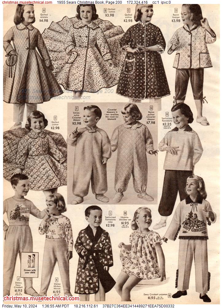1955 Sears Christmas Book, Page 200