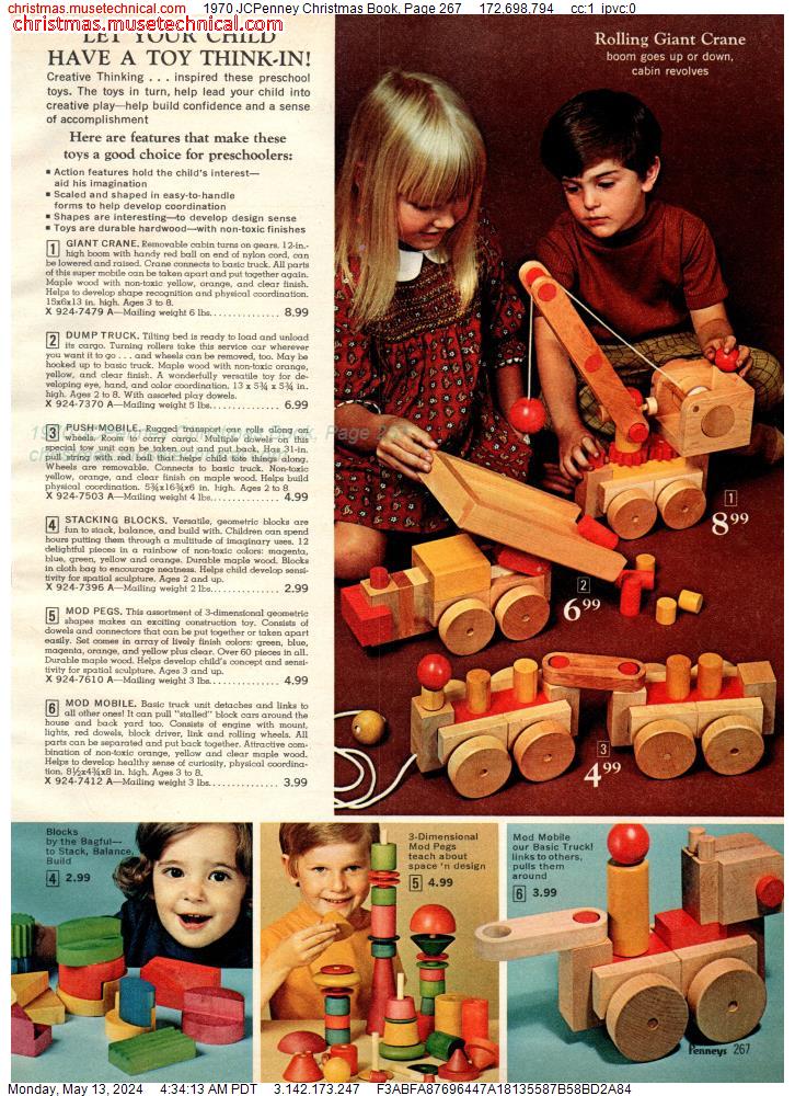 1970 JCPenney Christmas Book, Page 267