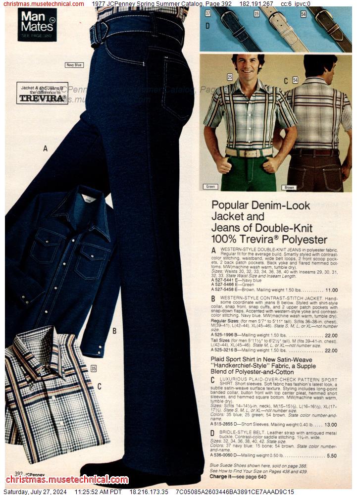 1977 JCPenney Spring Summer Catalog, Page 392