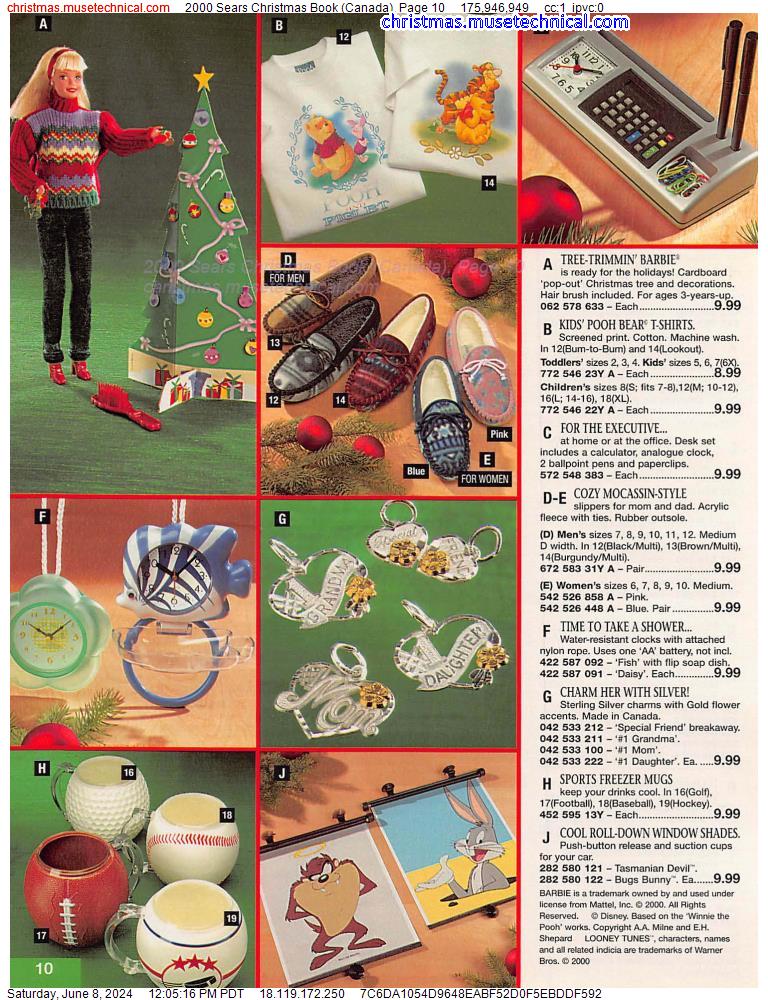 2000 Sears Christmas Book (Canada), Page 10