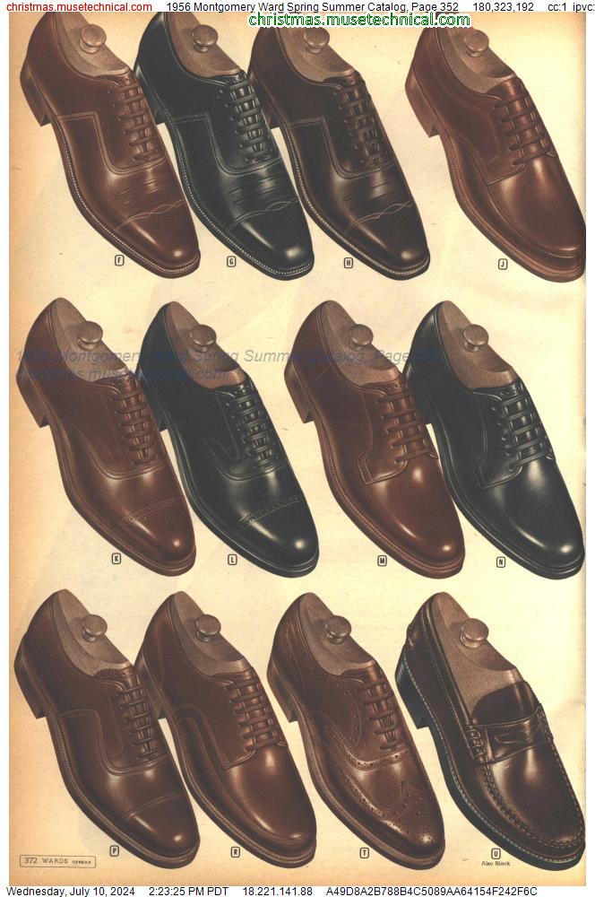 1956 Montgomery Ward Spring Summer Catalog, Page 352