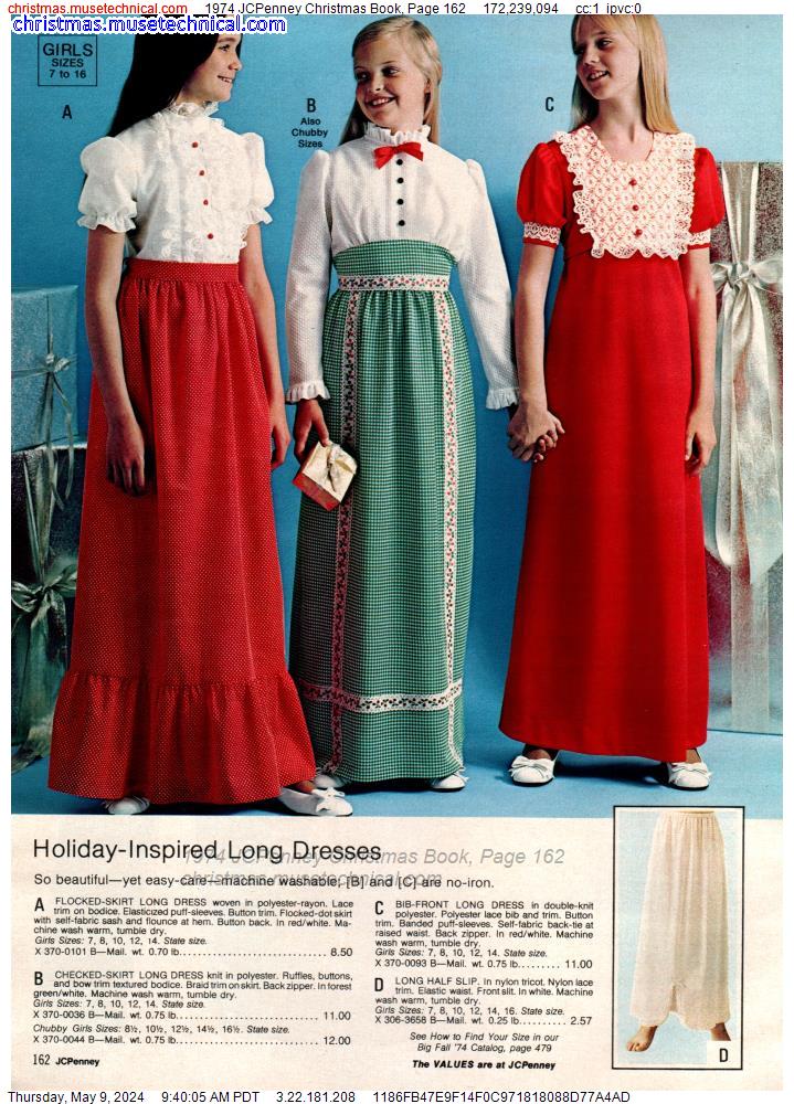 1974 JCPenney Christmas Book, Page 162