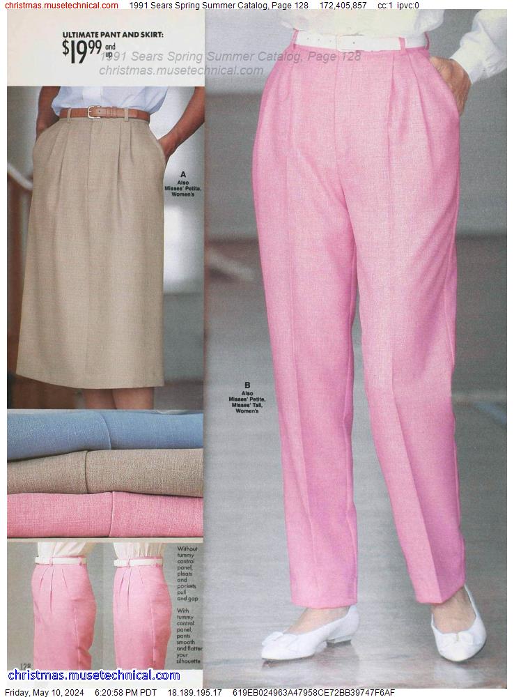 1991 Sears Spring Summer Catalog, Page 128
