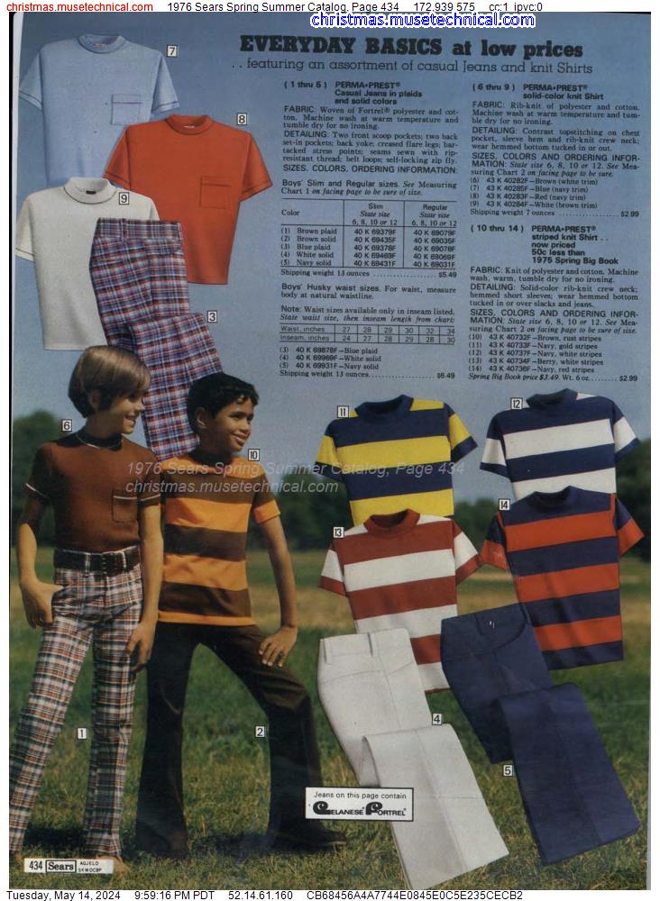 1976 Sears Spring Summer Catalog, Page 434