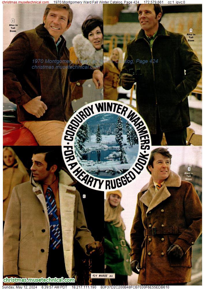 1970 Montgomery Ward Fall Winter Catalog, Page 424