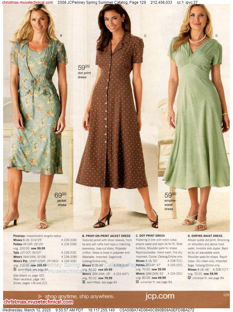 2008 JCPenney Spring Summer Catalog, Page 129