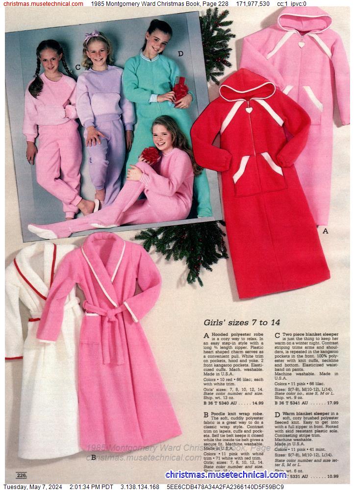 1985 Montgomery Ward Christmas Book, Page 228