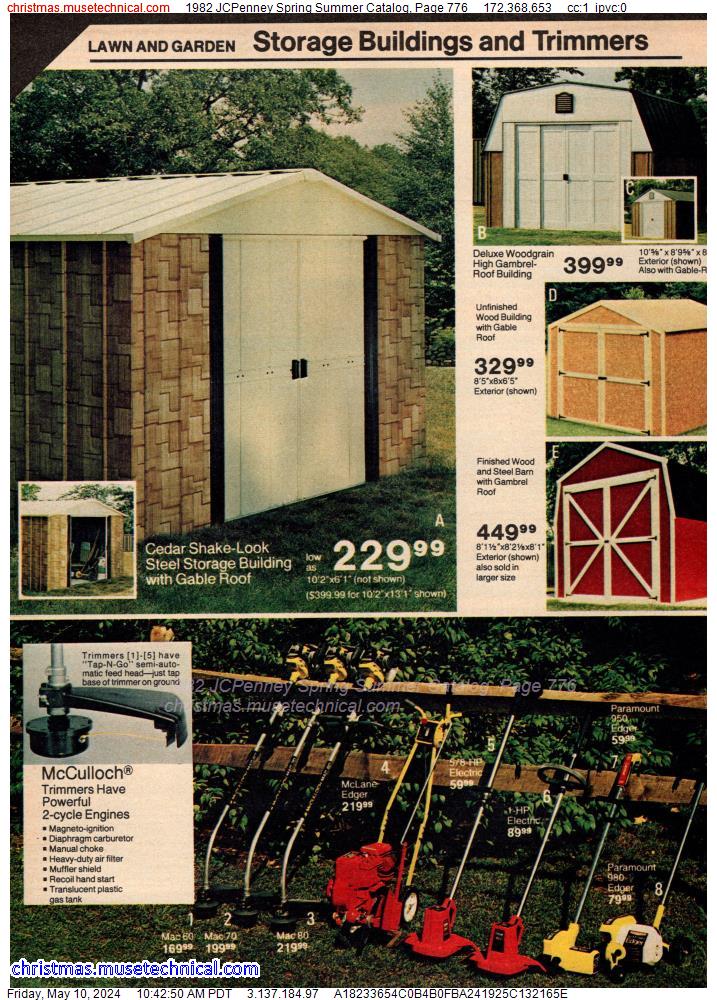 1982 JCPenney Spring Summer Catalog, Page 776