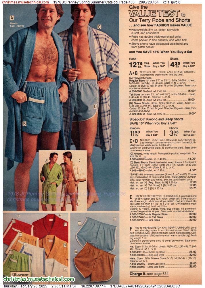 1978 JCPenney Spring Summer Catalog, Page 436