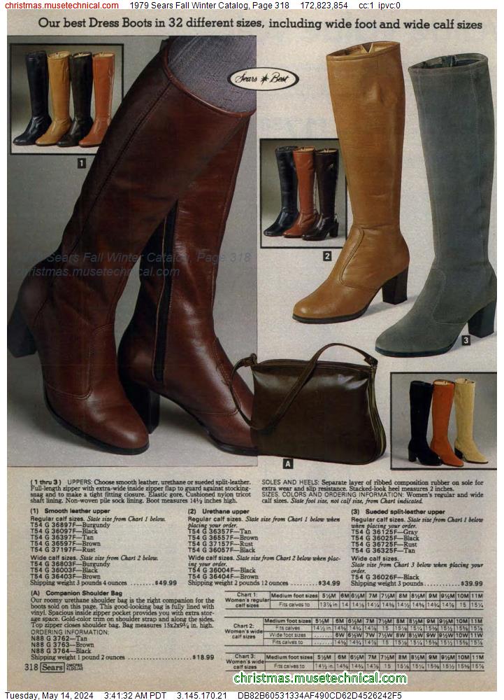 1979 Sears Fall Winter Catalog, Page 318