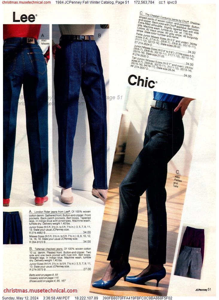 1984 JCPenney Fall Winter Catalog, Page 51