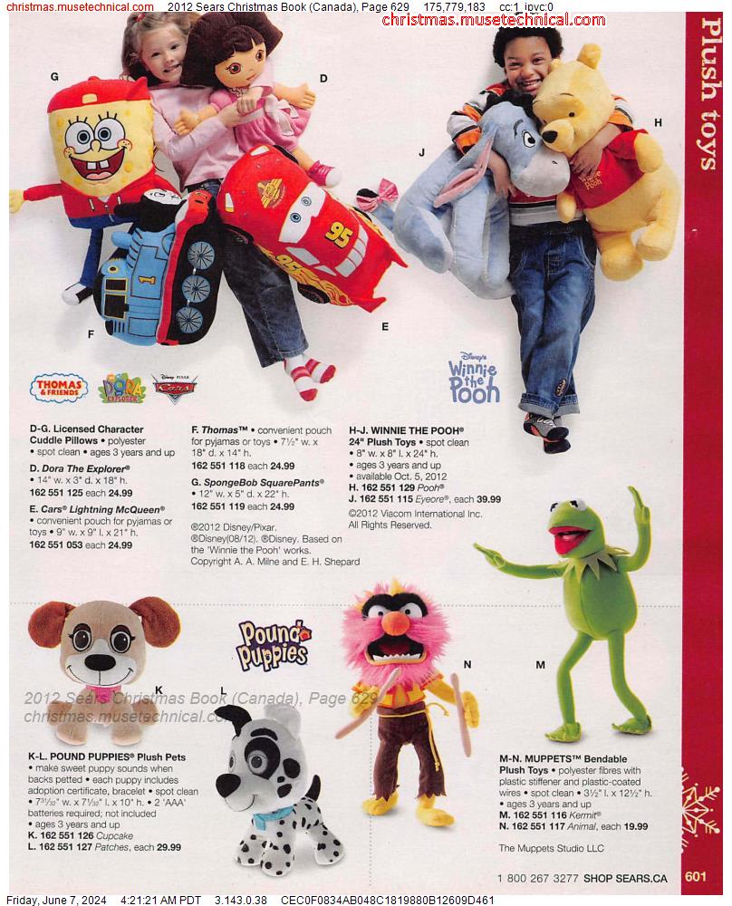 2012 Sears Christmas Book (Canada), Page 629