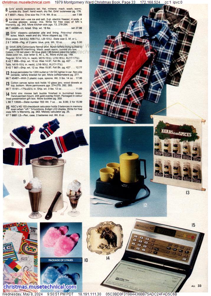1979 Montgomery Ward Christmas Book, Page 33