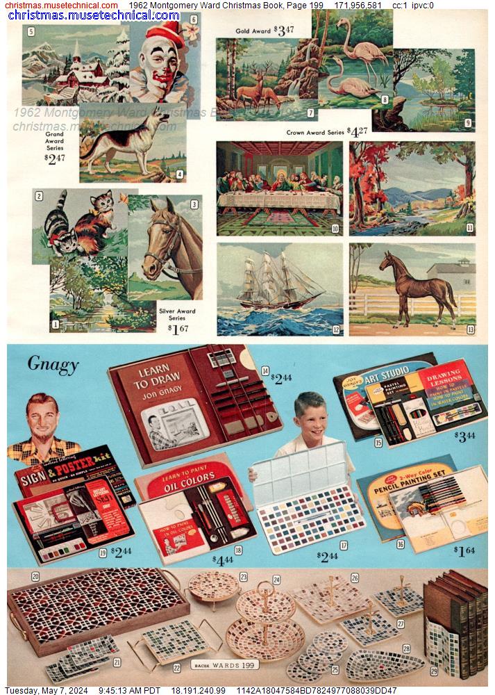 1962 Montgomery Ward Christmas Book, Page 199