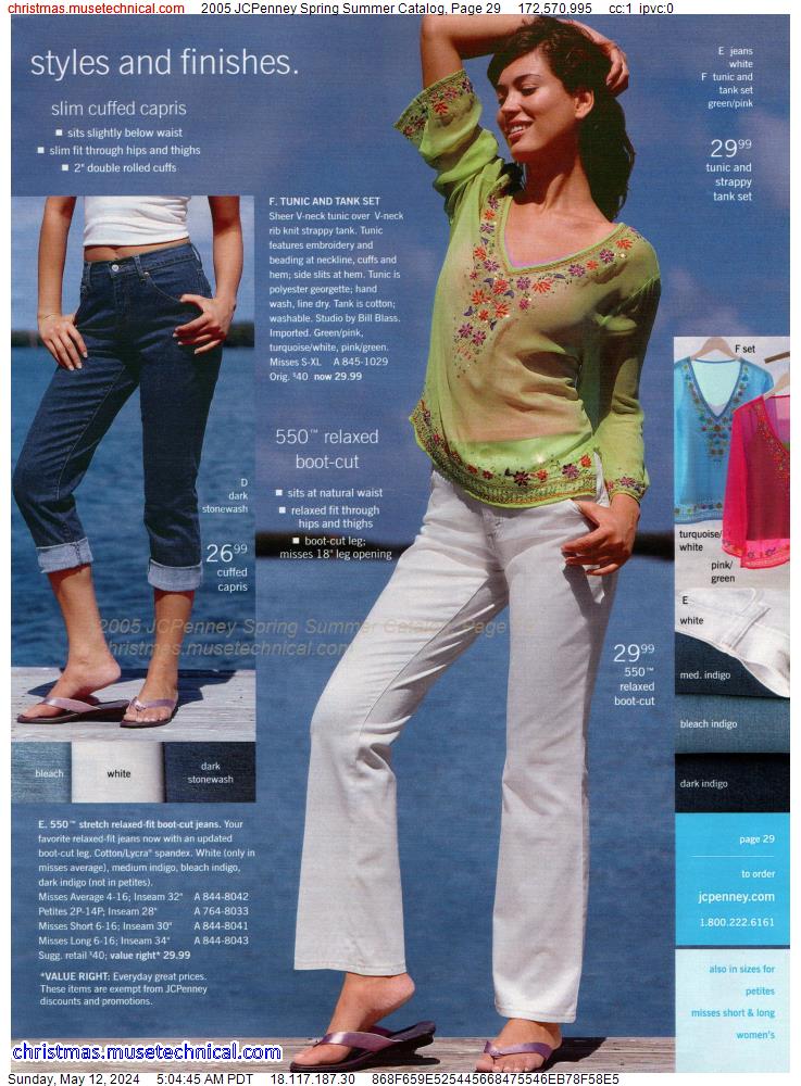 2005 JCPenney Spring Summer Catalog, Page 29