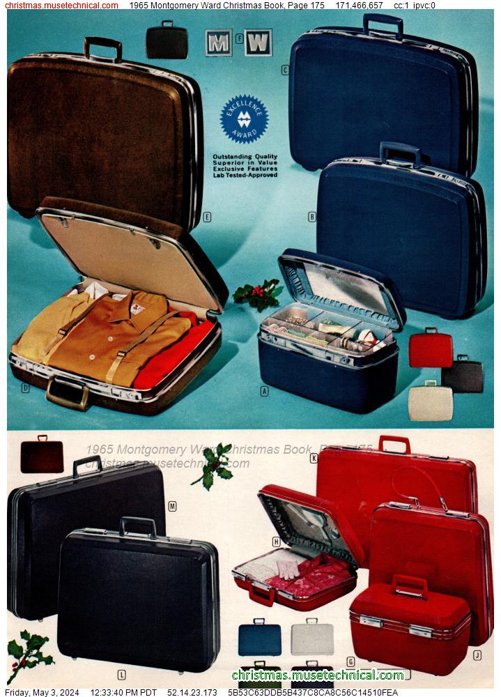 1965 Montgomery Ward Christmas Book, Page 175