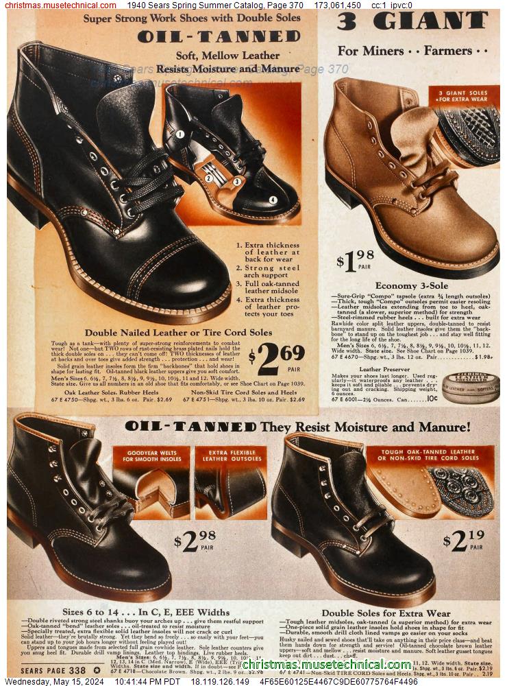 1940 Sears Spring Summer Catalog, Page 370