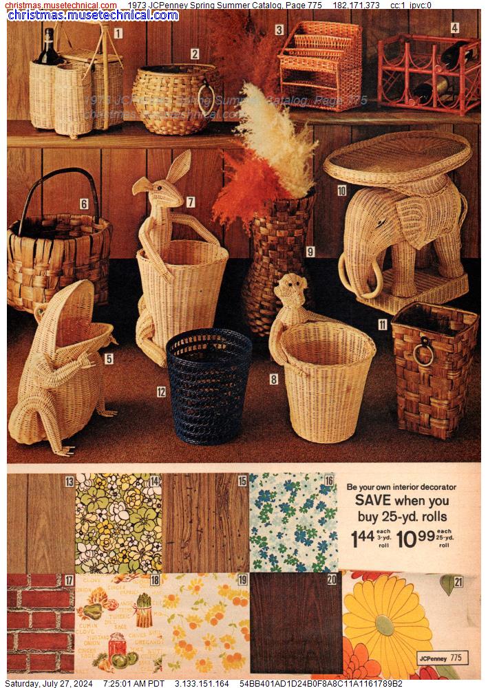 1973 JCPenney Spring Summer Catalog, Page 775