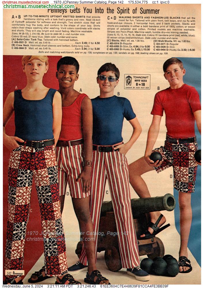 1970 JCPenney Summer Catalog, Page 142