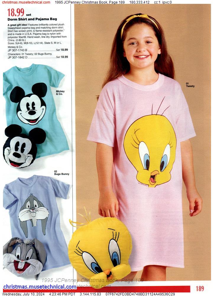 1995 JCPenney Christmas Book, Page 189